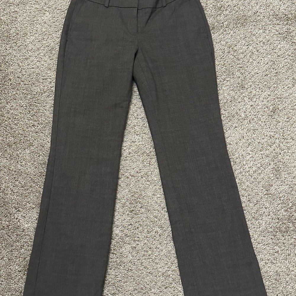 Ann Taylor Charcoal Flare Pants